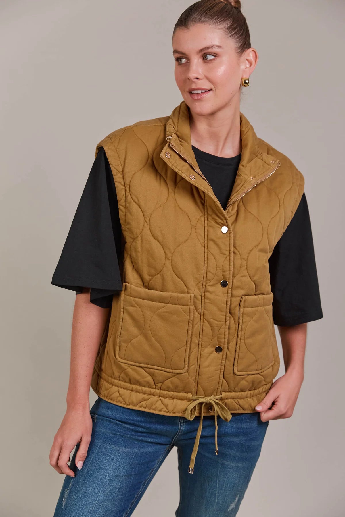 Eb and Ive Pepi Vest (Tobacco)