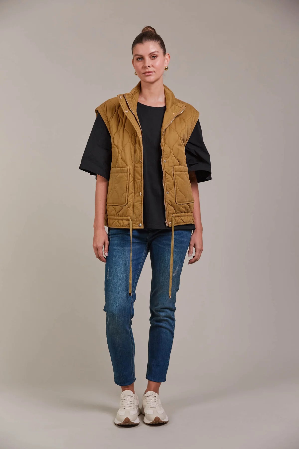 Eb and Ive Pepi Vest (Tobacco)