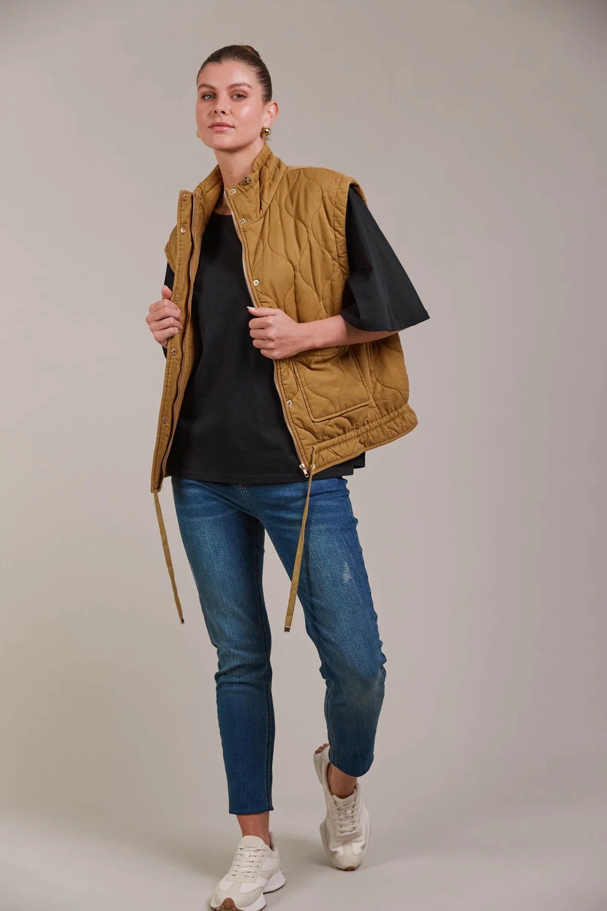 Eb and Ive Pepi Vest (Tobacco)