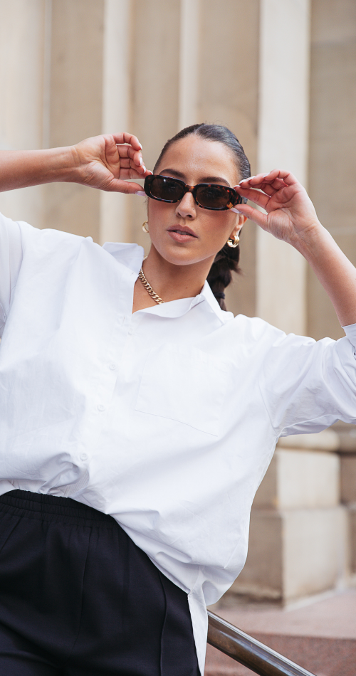 Feather and Noise ‘Eve’ Shirt White