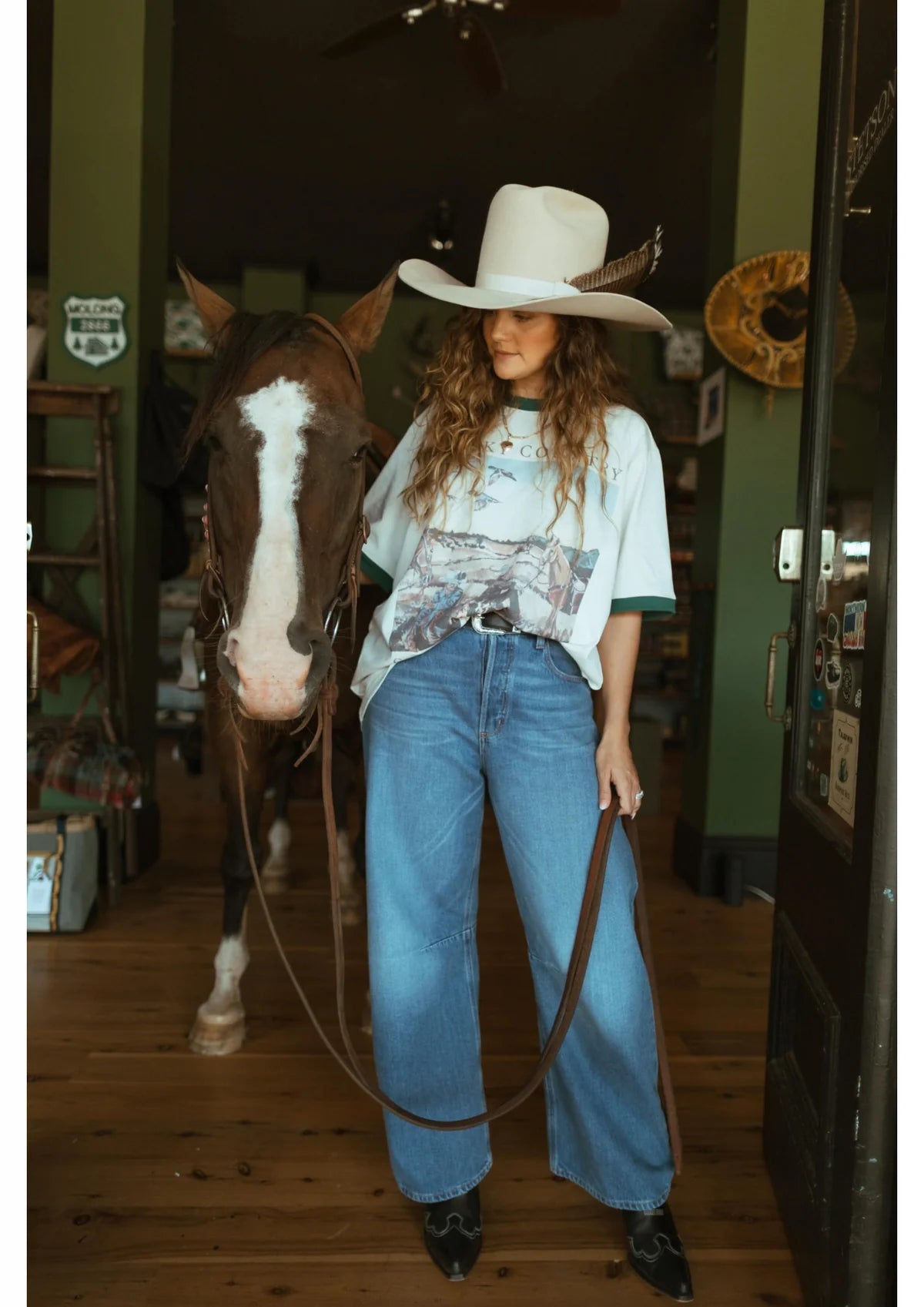 Cowboy Camp Tee by Far Mer
