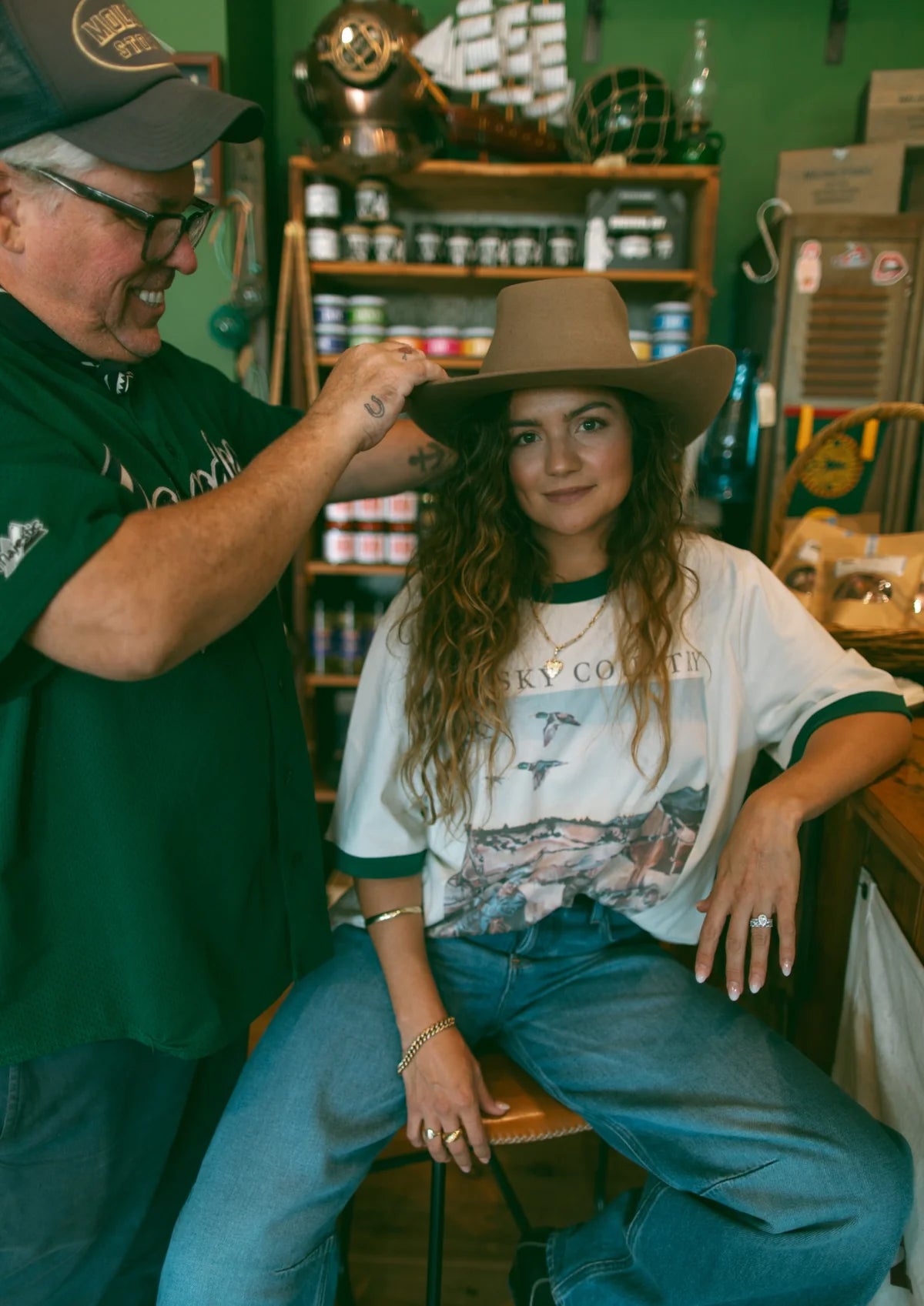 Cowboy Camp Tee by Far Mer
