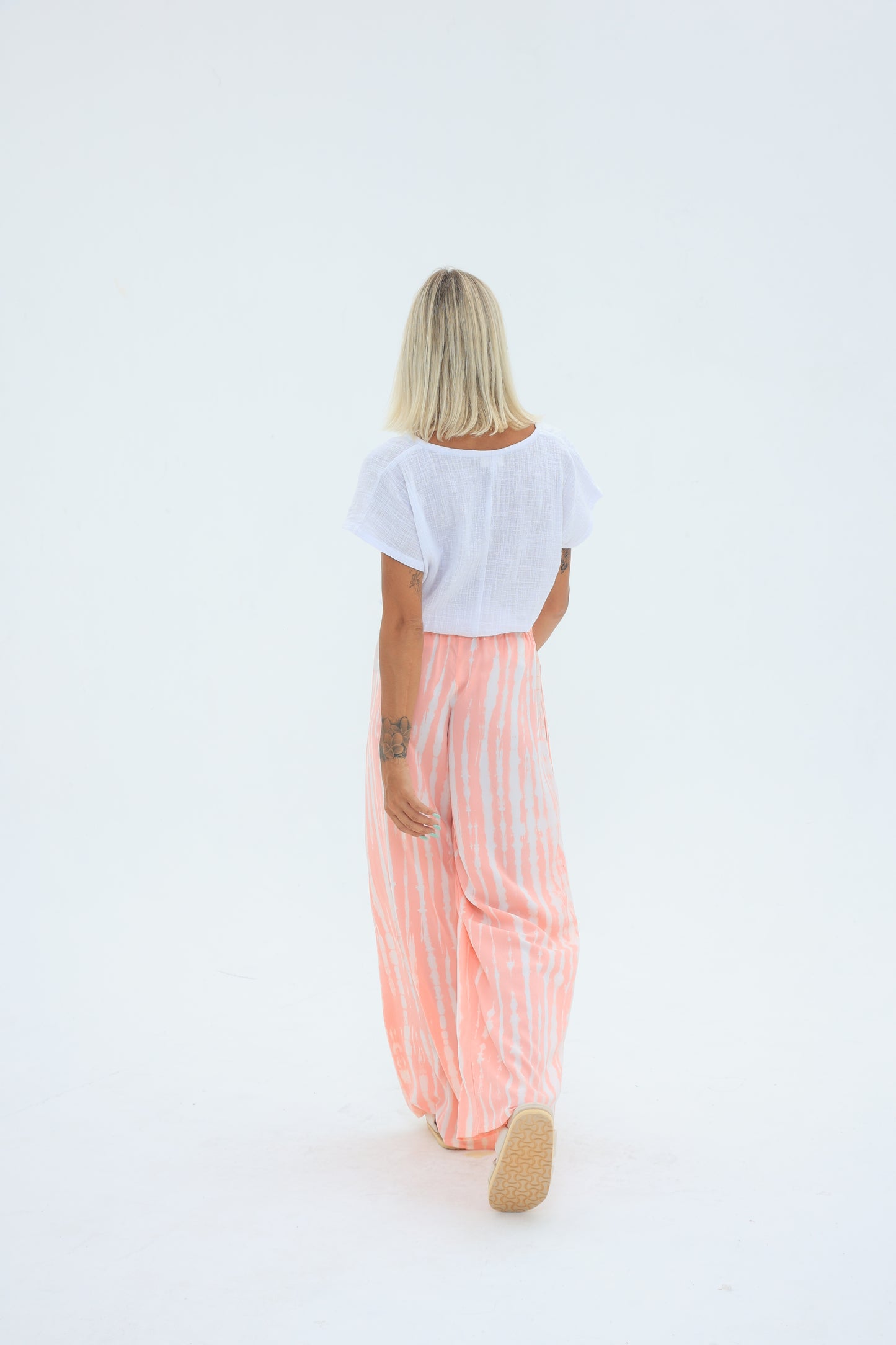 Carbon Ava Rose Drawstring Pants