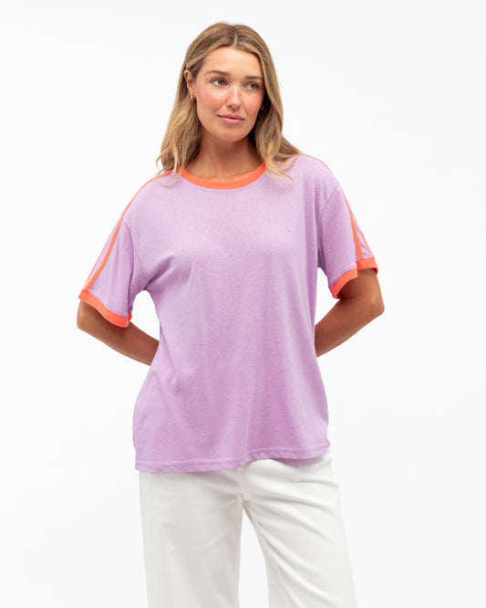 Lilac Orange Tee