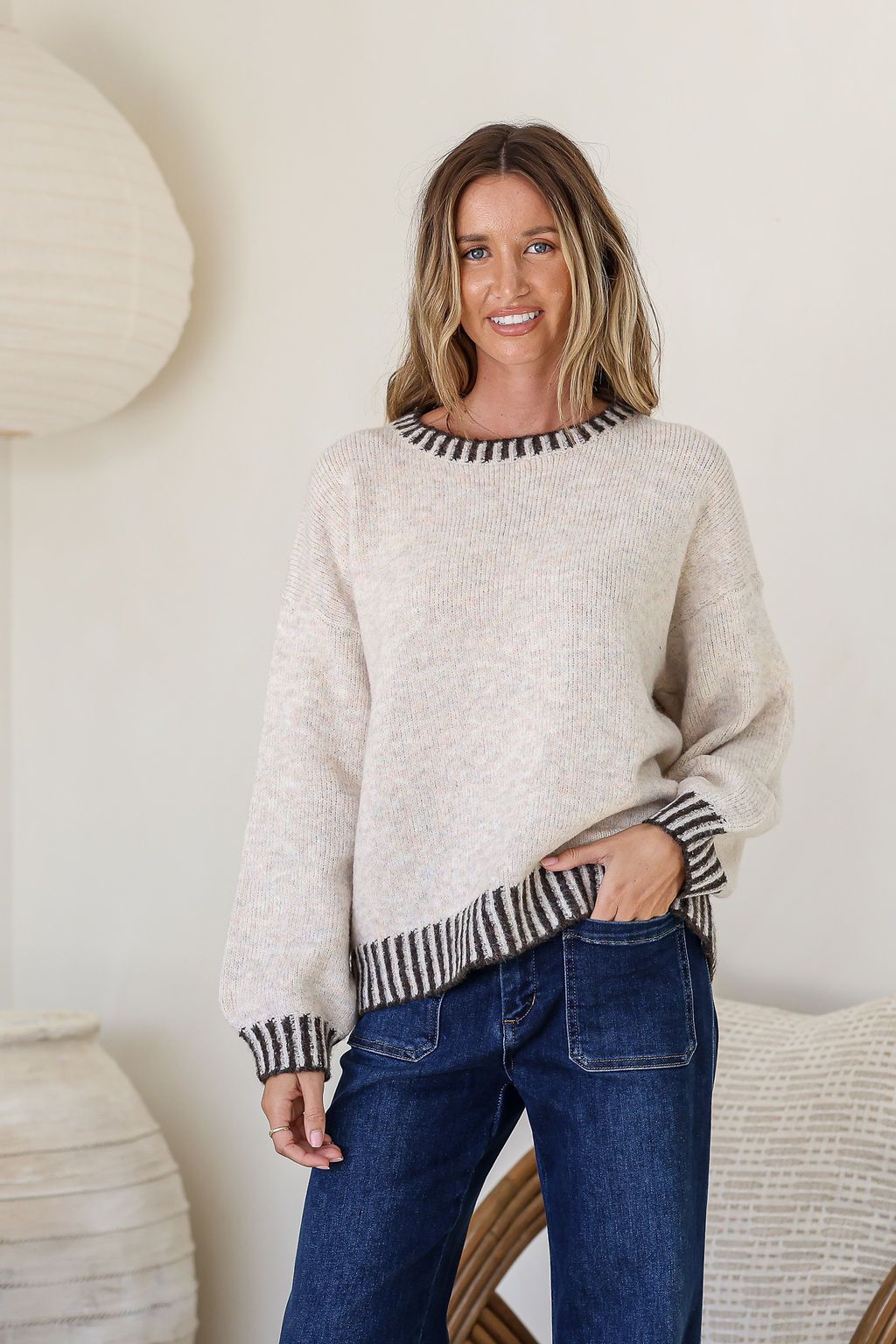 Oatmeal knit