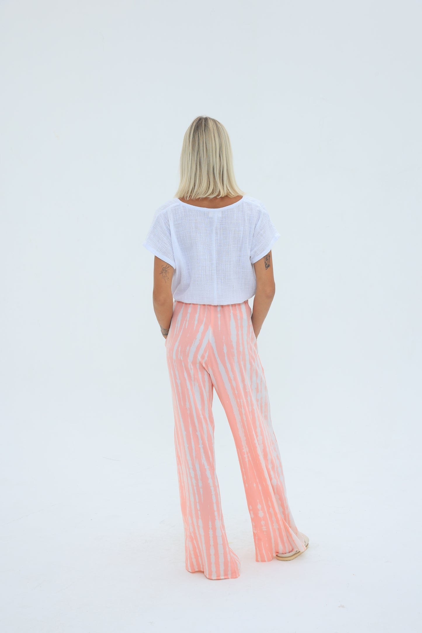 Carbon Ava Rose Drawstring Pants