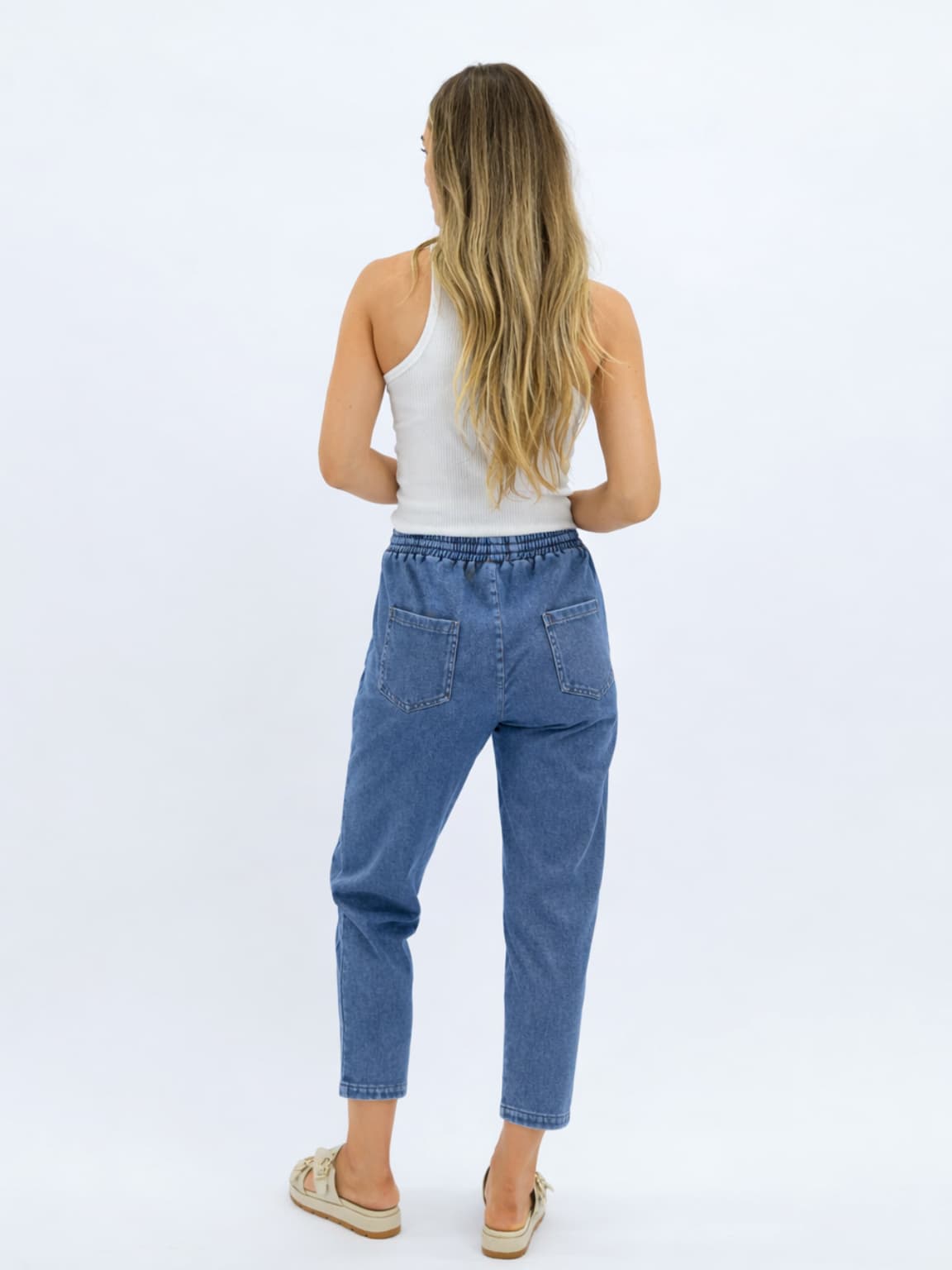 Worthier Denim Jogger Pant