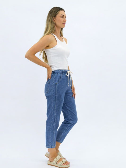 Worthier Denim Jogger Pant