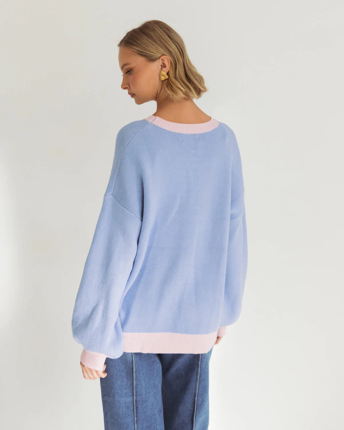Paper Heart Knit - Its Wine O’Clock Somewhere