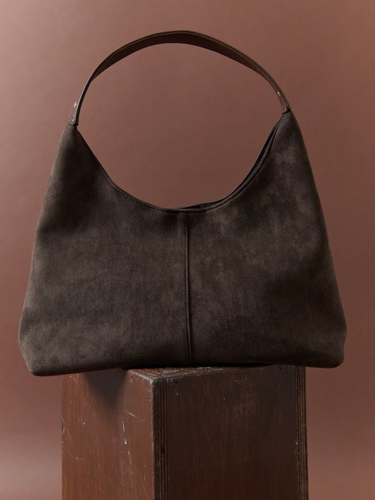 Kenny Suede Bag Brown - Angels Whisper