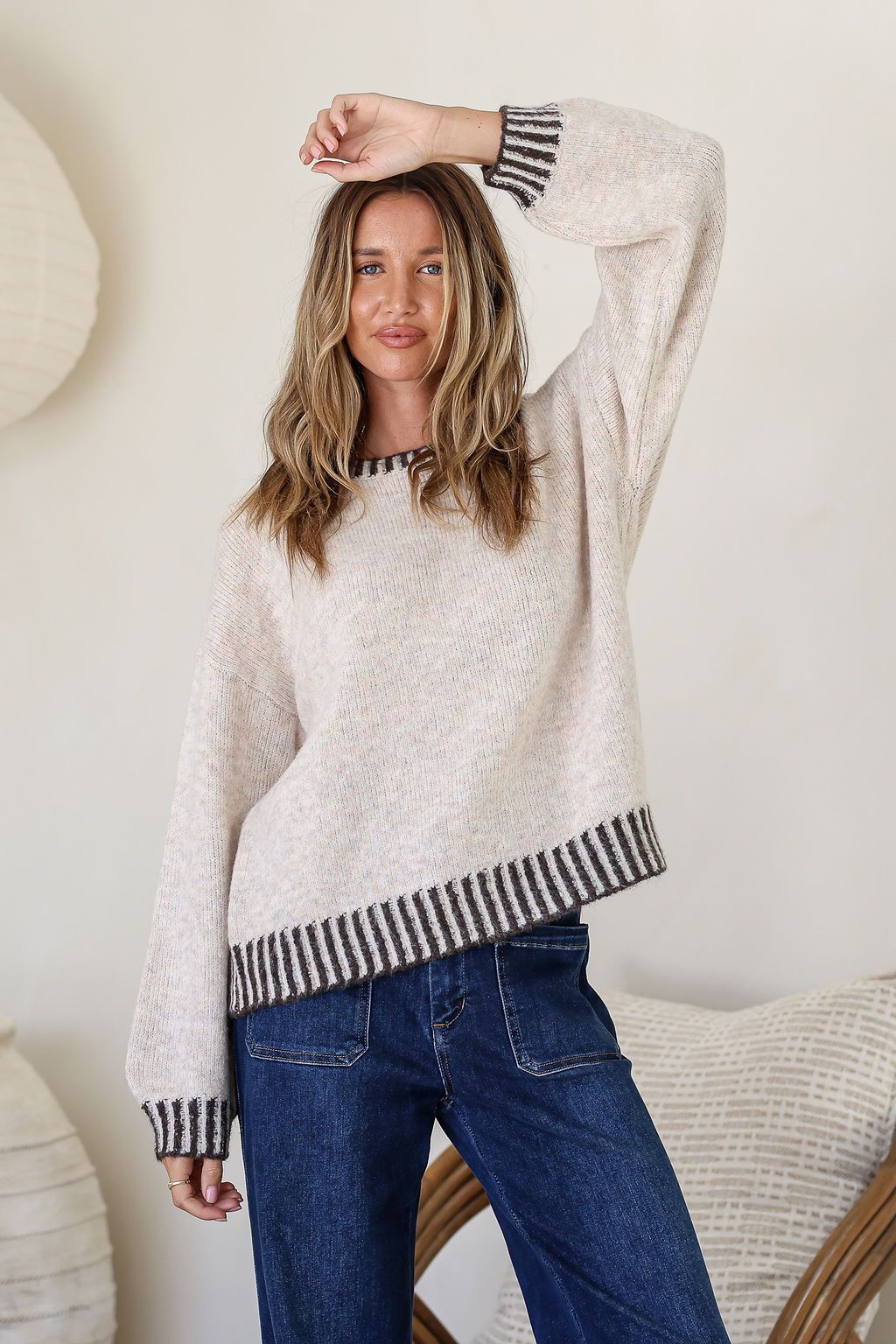 Oatmeal knit