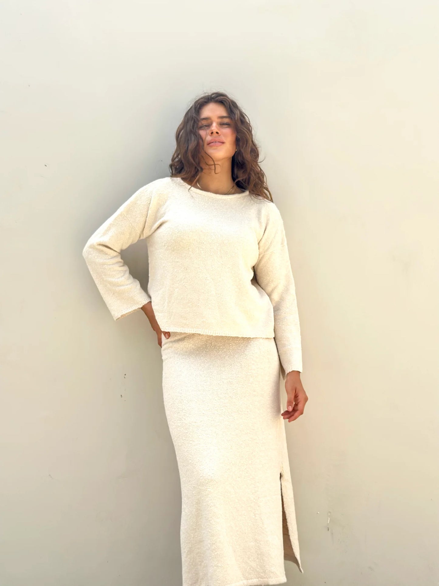 Amira Lisa Honey Butter Skirt