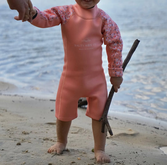 Salty Kids Co. Wetsuit pink