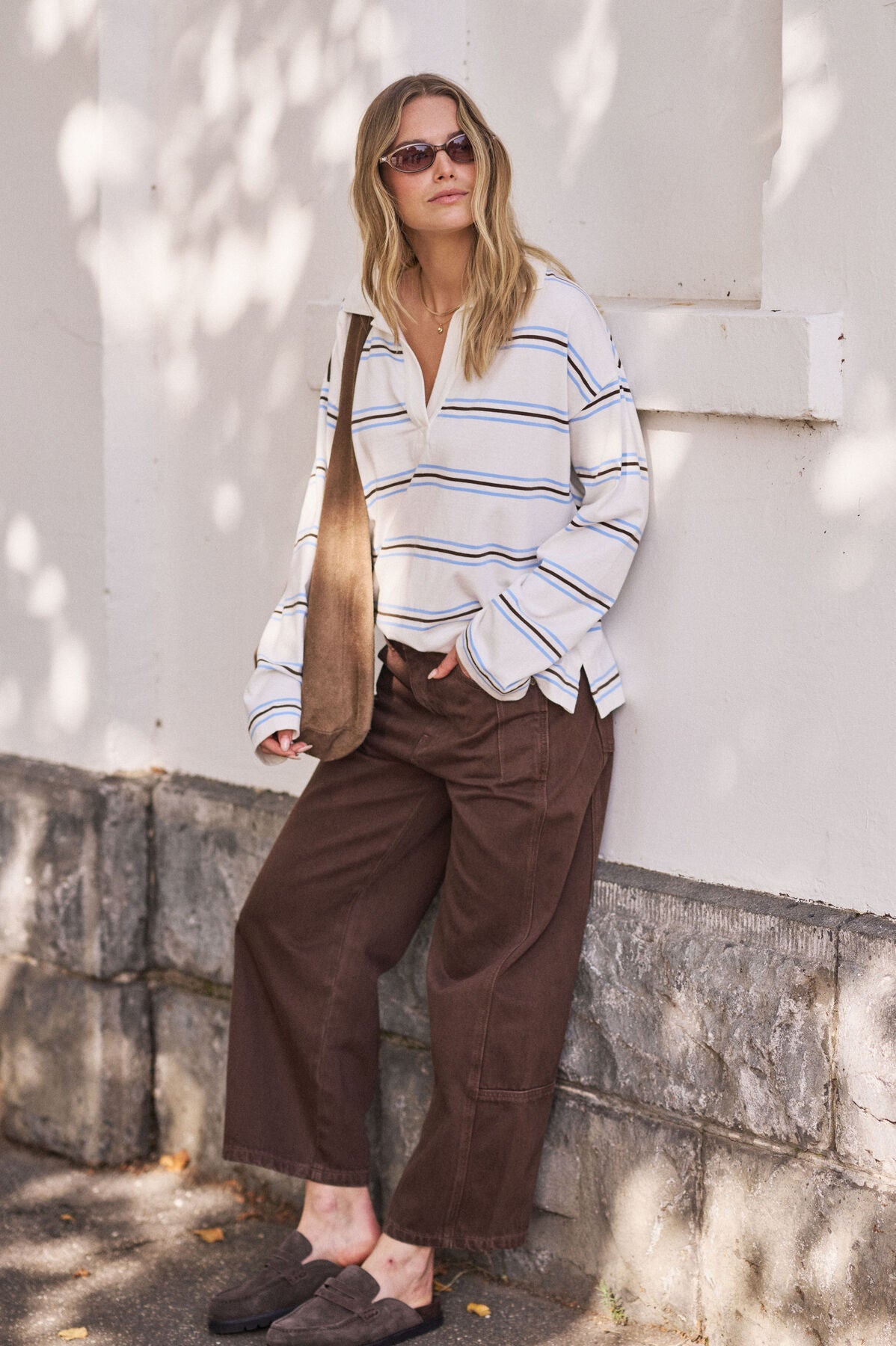 Shelby Slouchy Rugby Top
