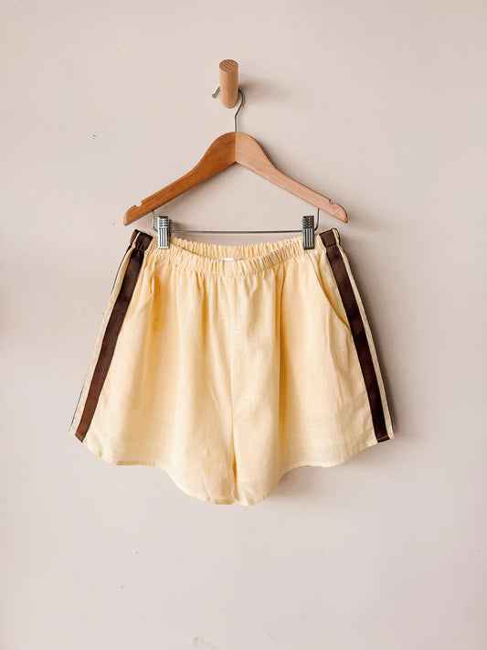 By Frankie Shorts - Yellow & Choc Racer