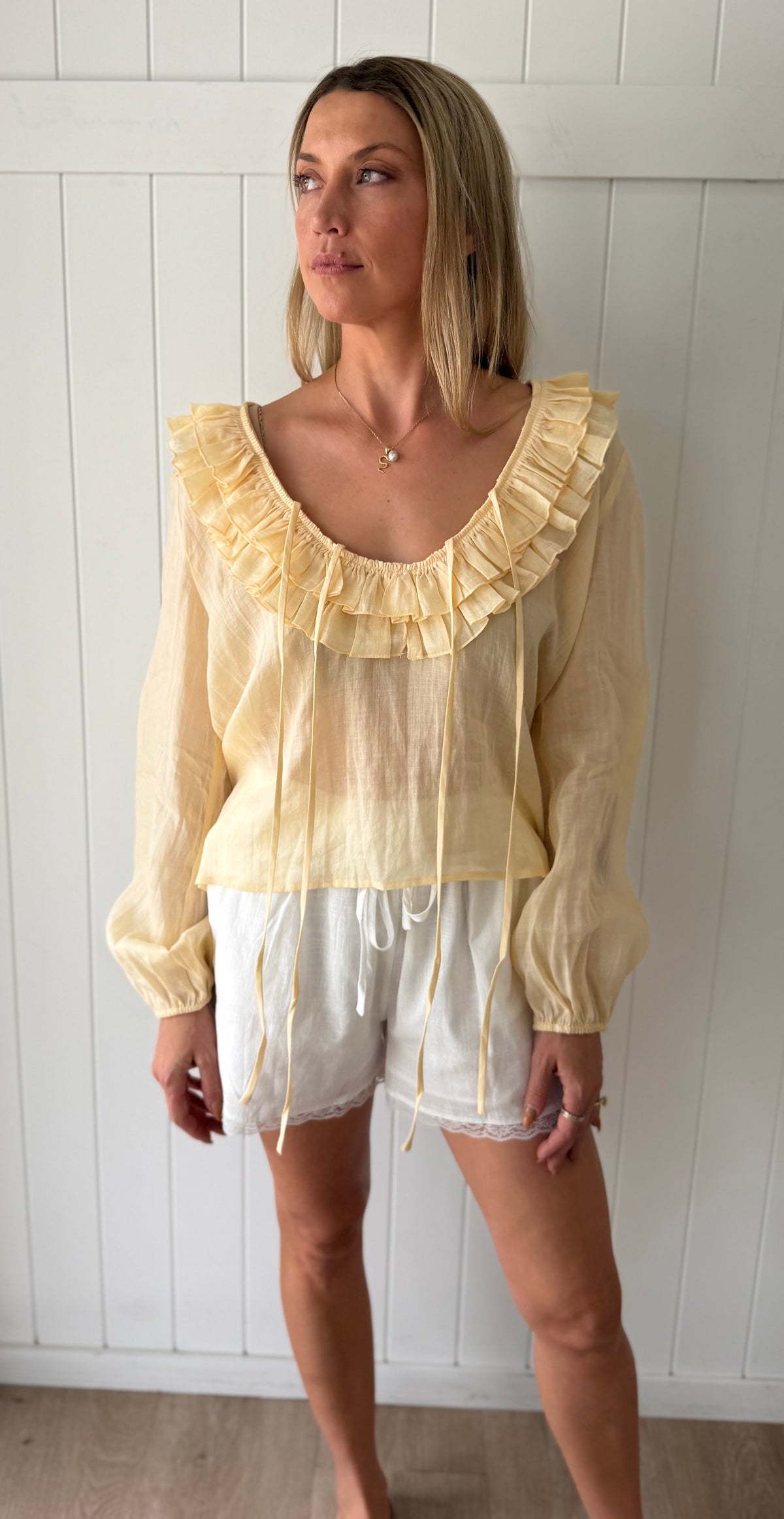 Mondarra Cream Blouse