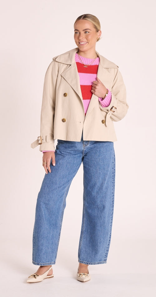 Feather and Noise Theo Trench - Stone