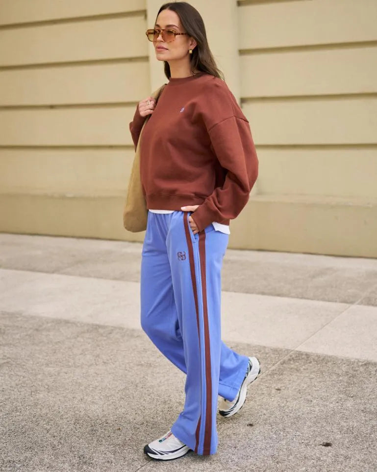 Ceres Life Gigi Wide Leg Terry Trackpant