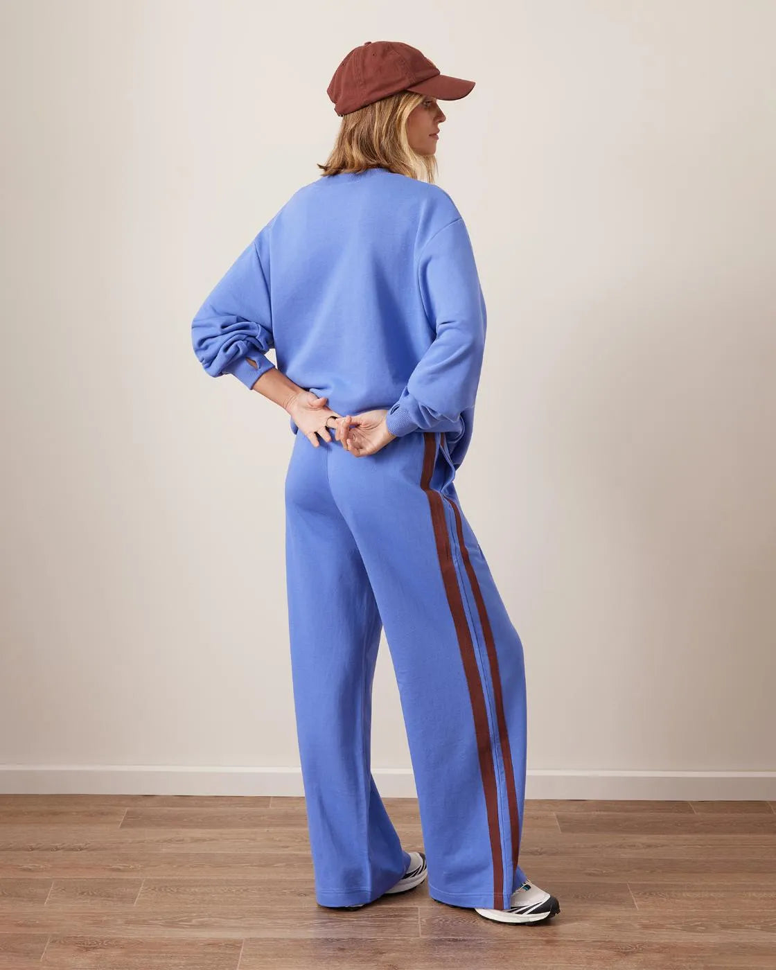 Ceres Life Gigi Wide Leg Terry Trackpant