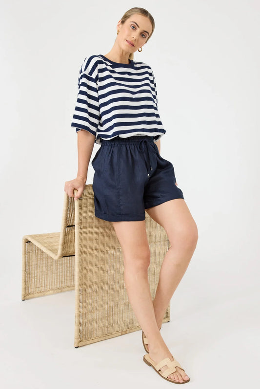 Eb and Ive Studio Shorts - Navy