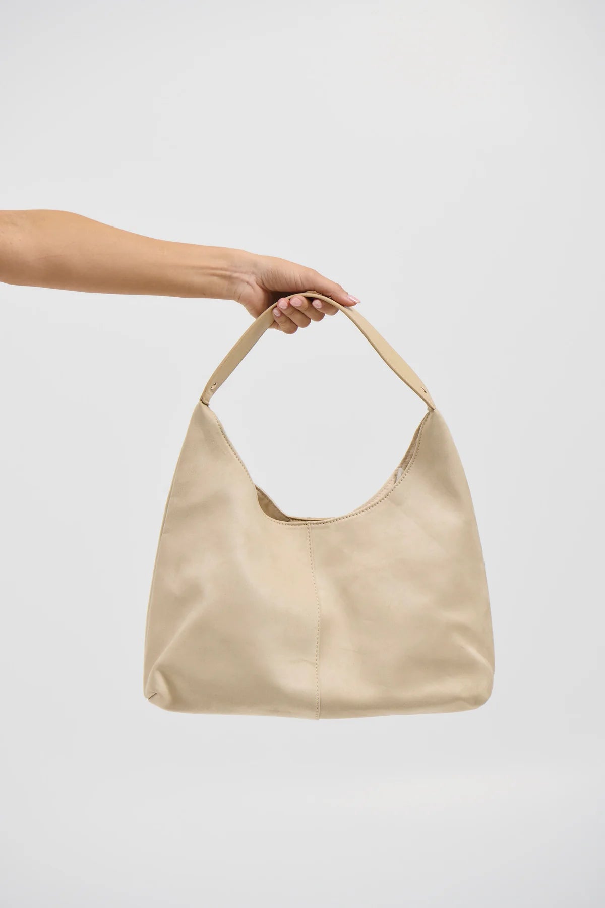 Kenny Suede Bag Beige - Angels Whisper