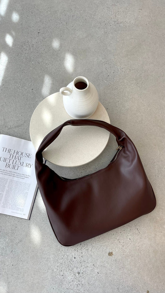 Cromwell Hobo Bag Brown - Angels Whisper