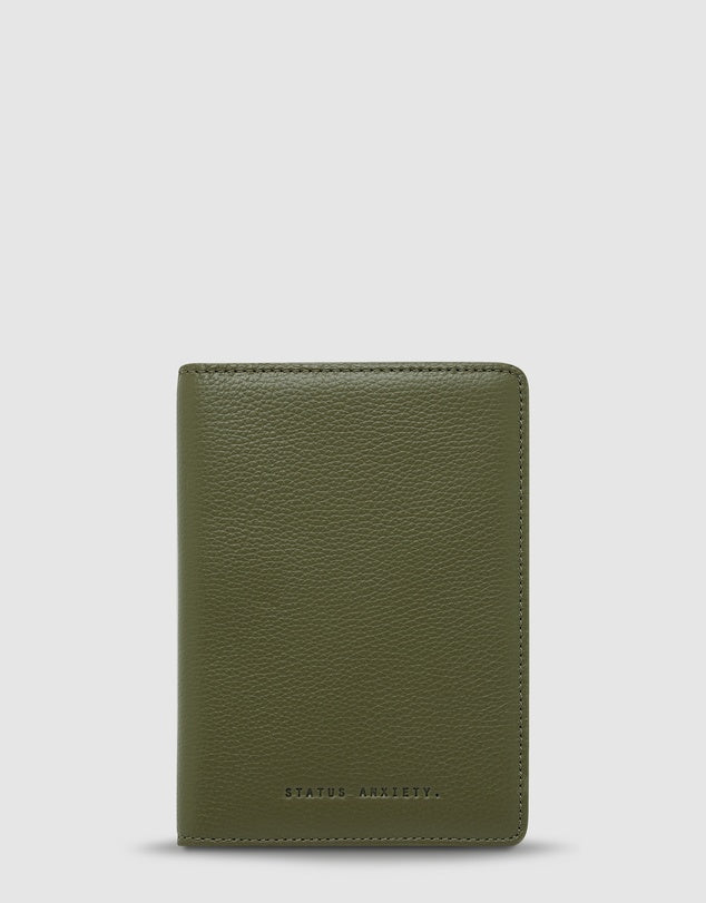 Status Anxiety - In Transit Travel Wallet Khaki