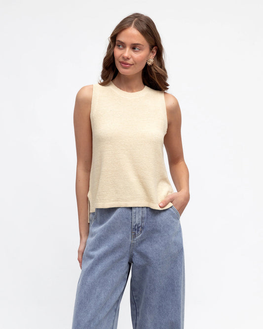 Paperheart Saturday Knit Top (Natural)