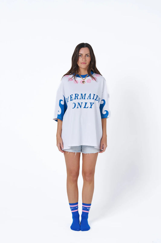 Pre Order: Hibiscus Hotel Mermaids Only Oversized Tee