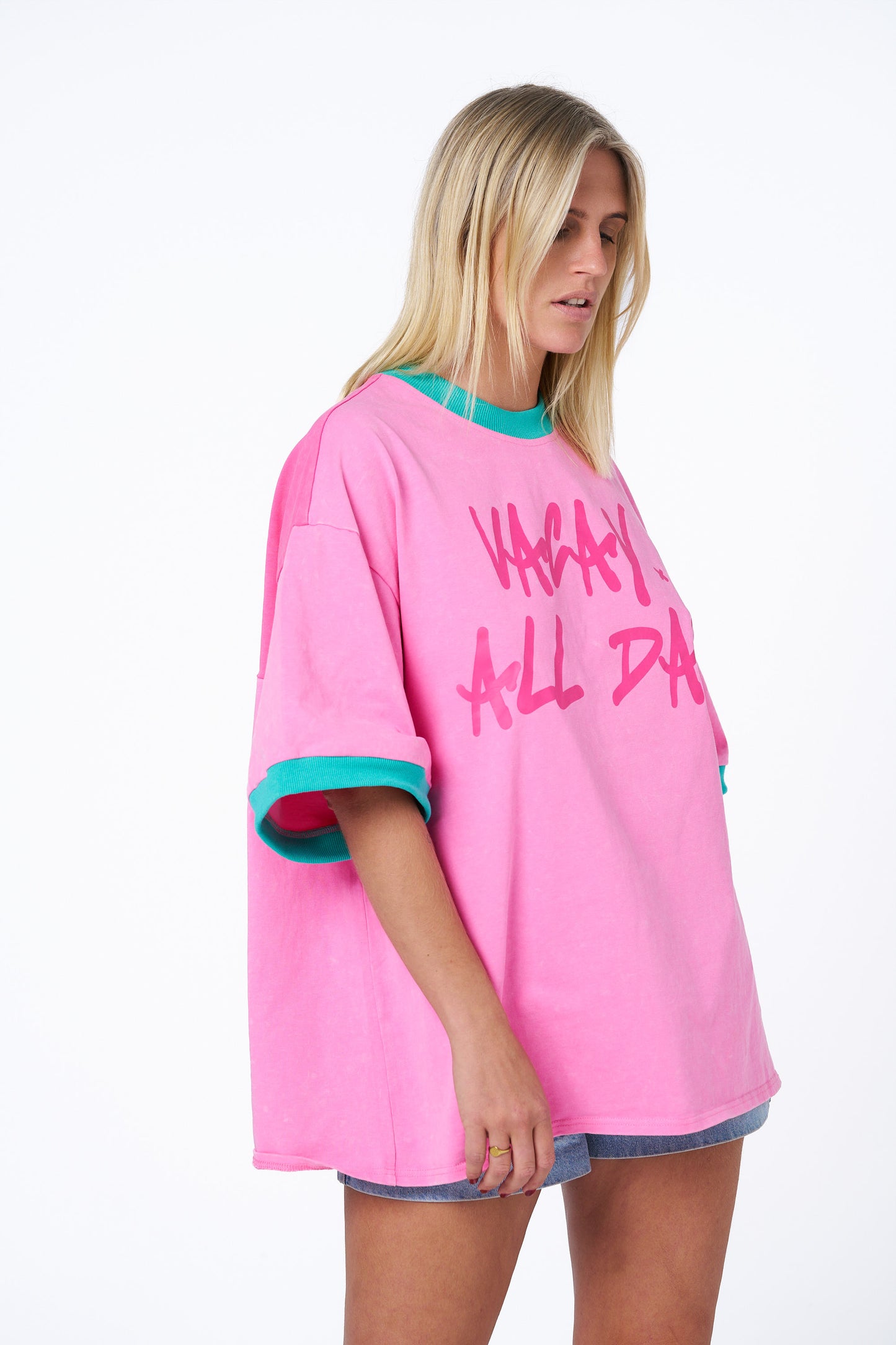 Pre Order: Hibiscus Hotel Vacay Allday Oversized Tee