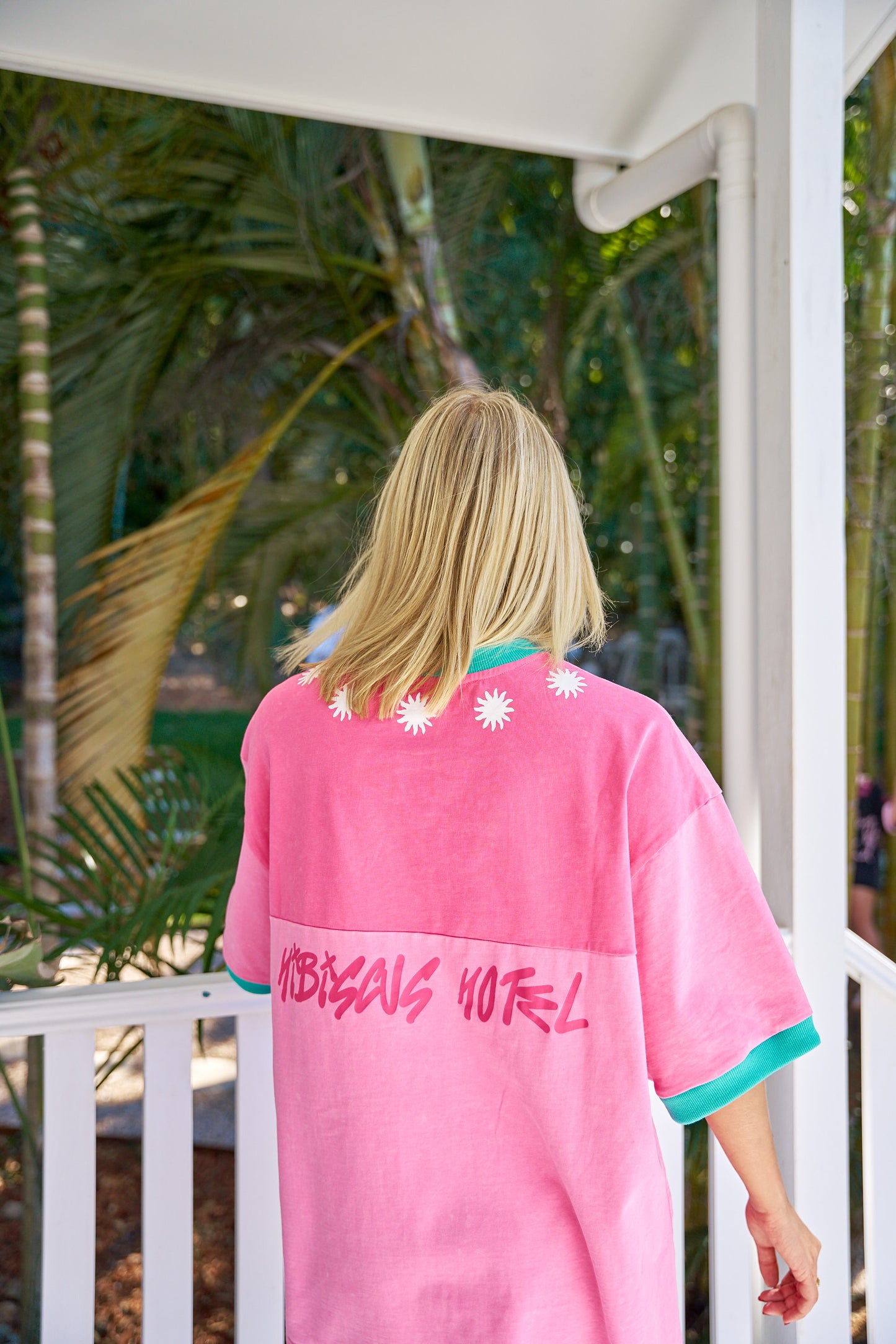 Pre Order: Hibiscus Hotel Vacay Allday Oversized Tee