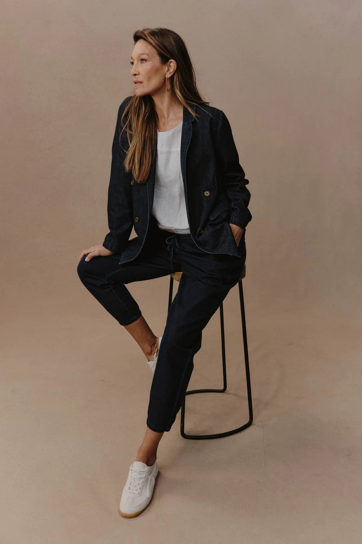 Eb and Ive Pepi Relaxed Denim Pant