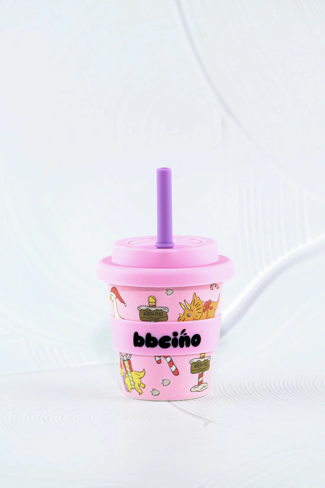 BBcino Santas Little Sipper Pink 120ml