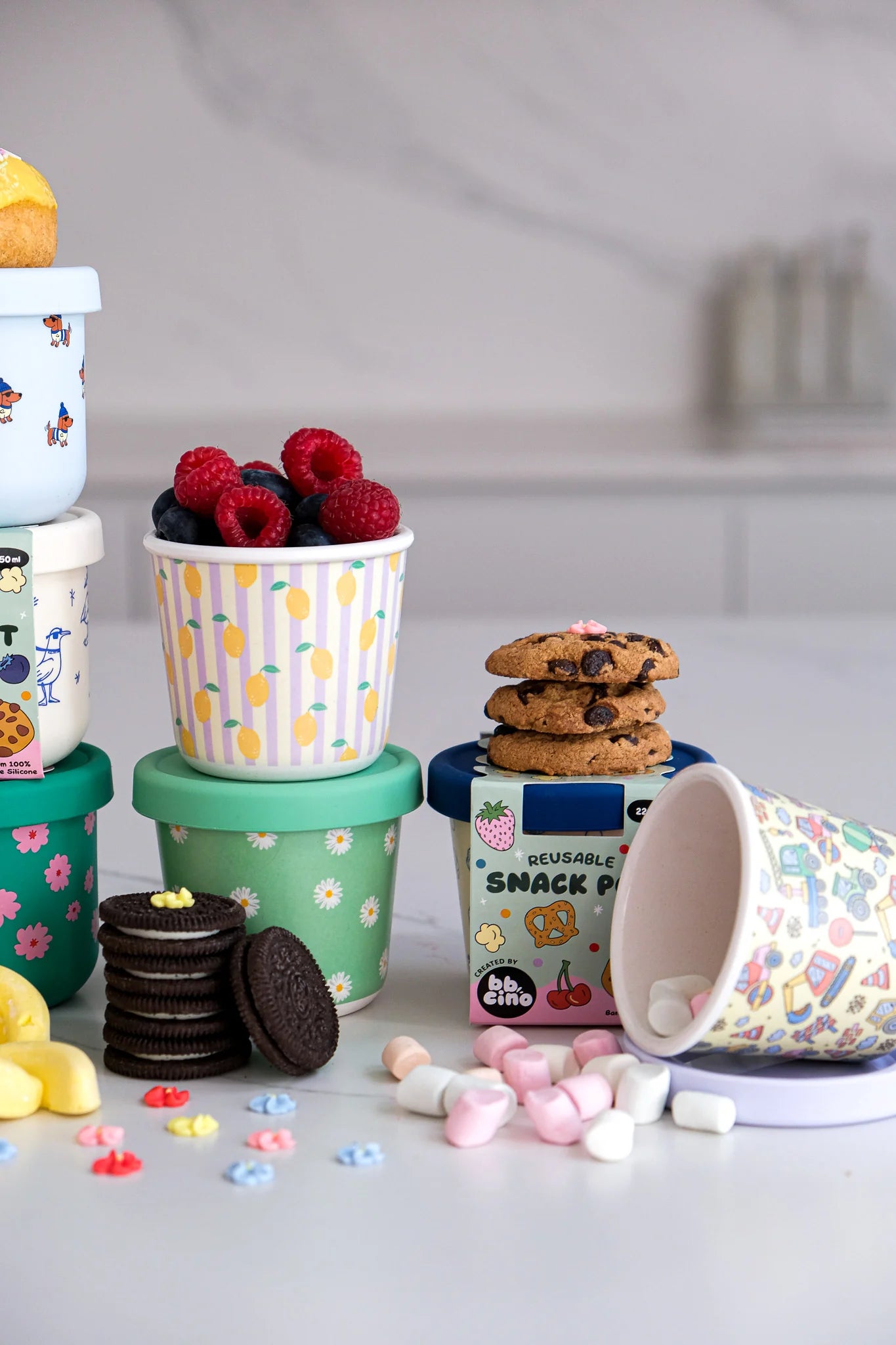 BBcino Reusable Snack Pot - Dig it (250ml)