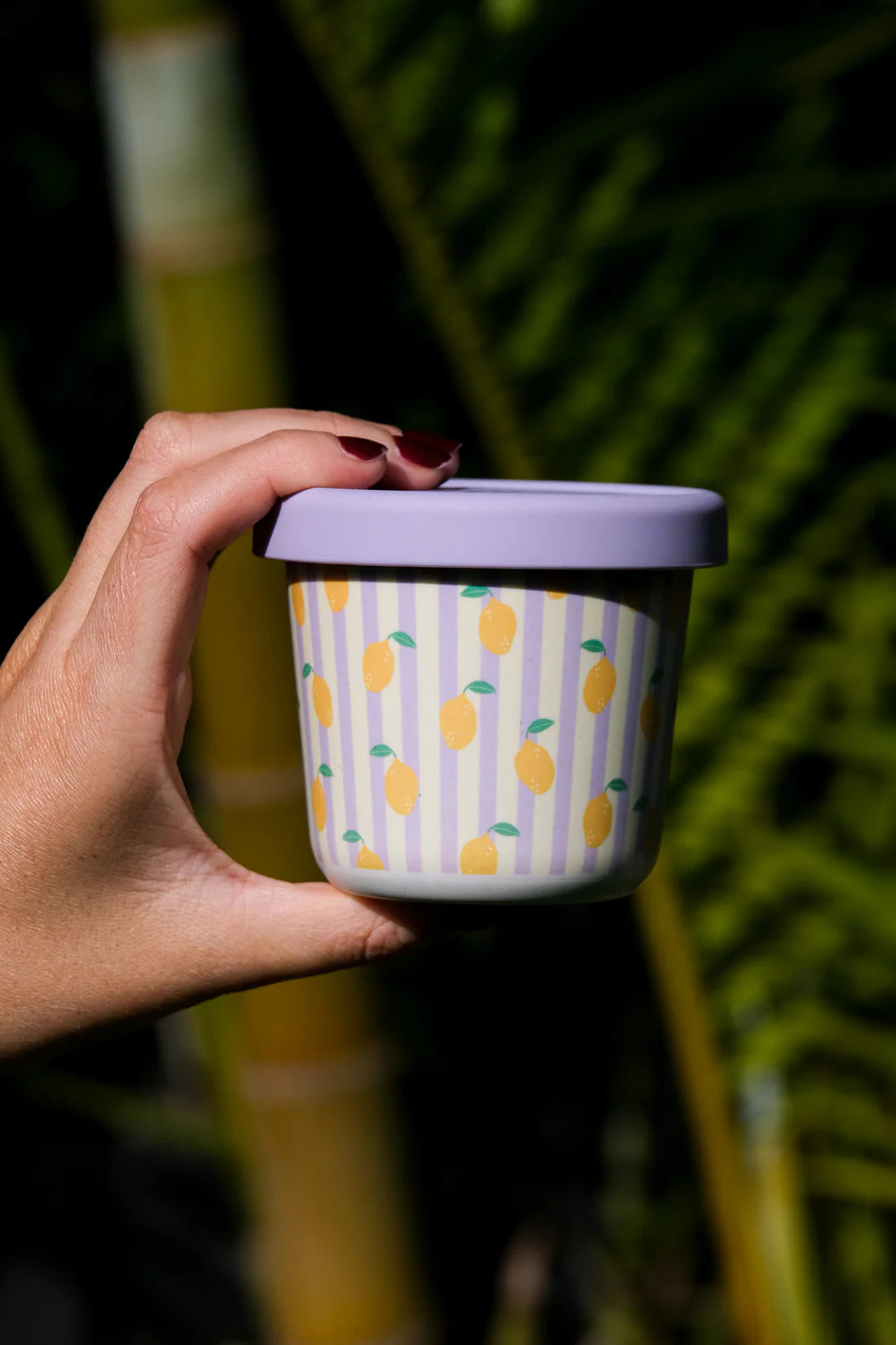 BBcino Reusable Snack Pot - Zesty Bestie (250ml)