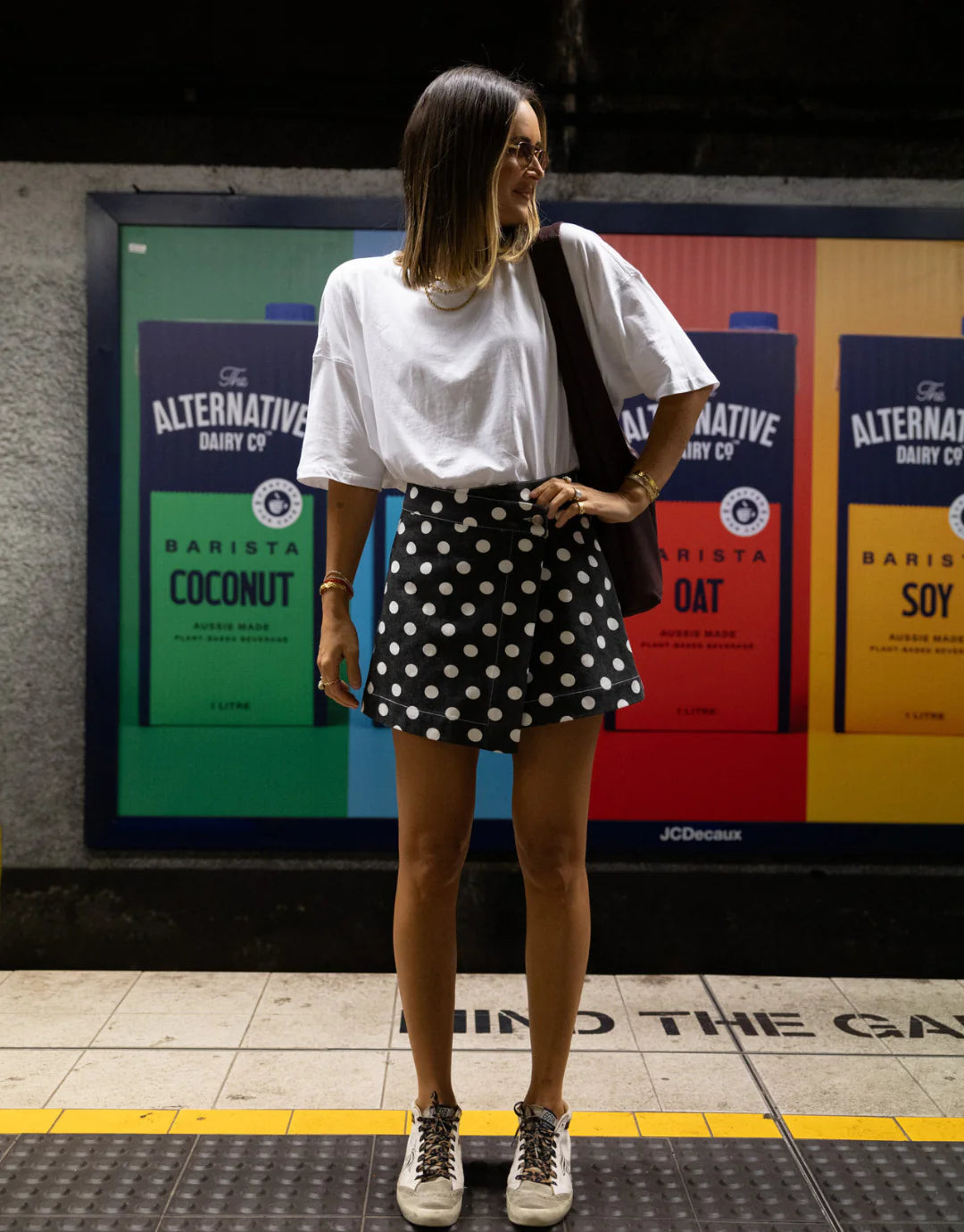 Luna Lane The Winnie Skirt / Black Wash