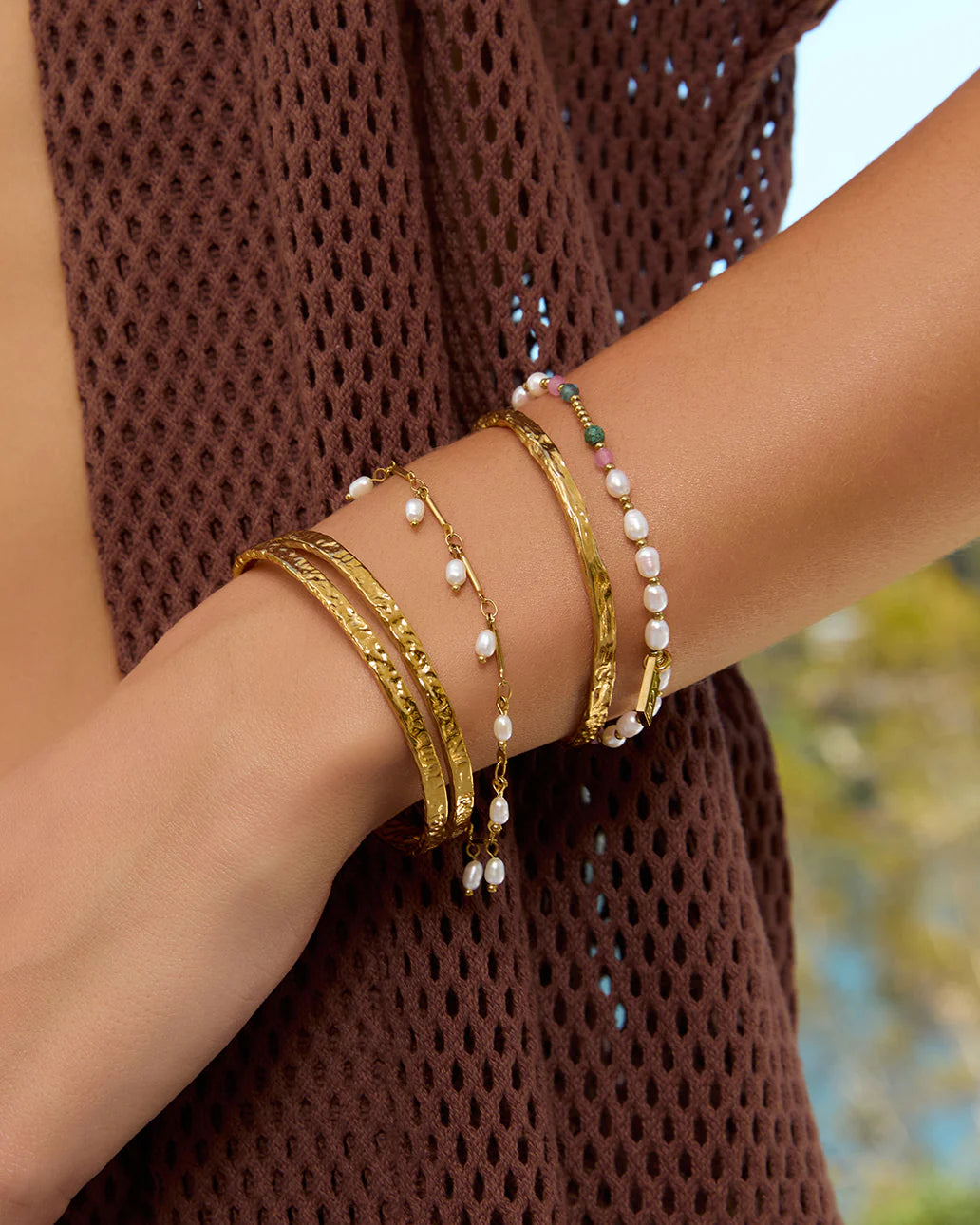 Arms of Eve - Heidi Pearl Bracelet