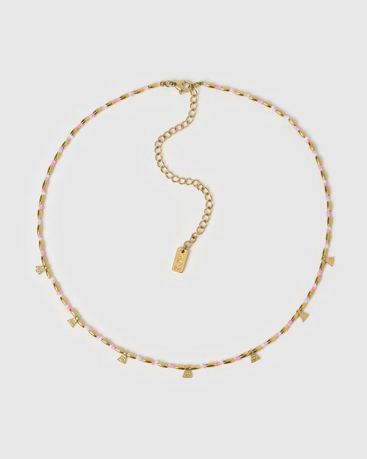 Arms of Eve - Natalia Gold Necklace Peony