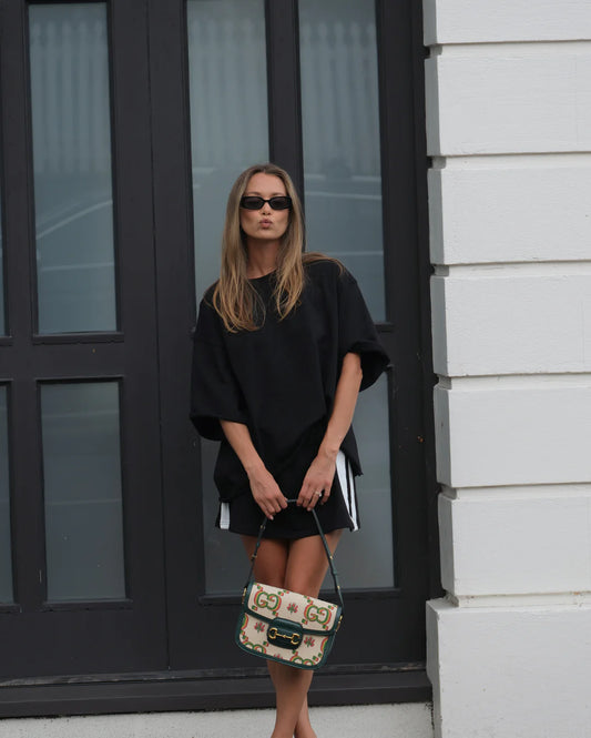Luna Lane The Mason Tee / Black