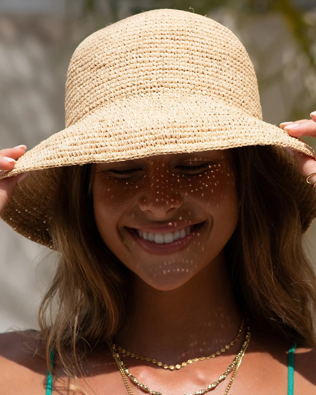 Arms of Eve Mirabel Bucket Hat - Light Natural