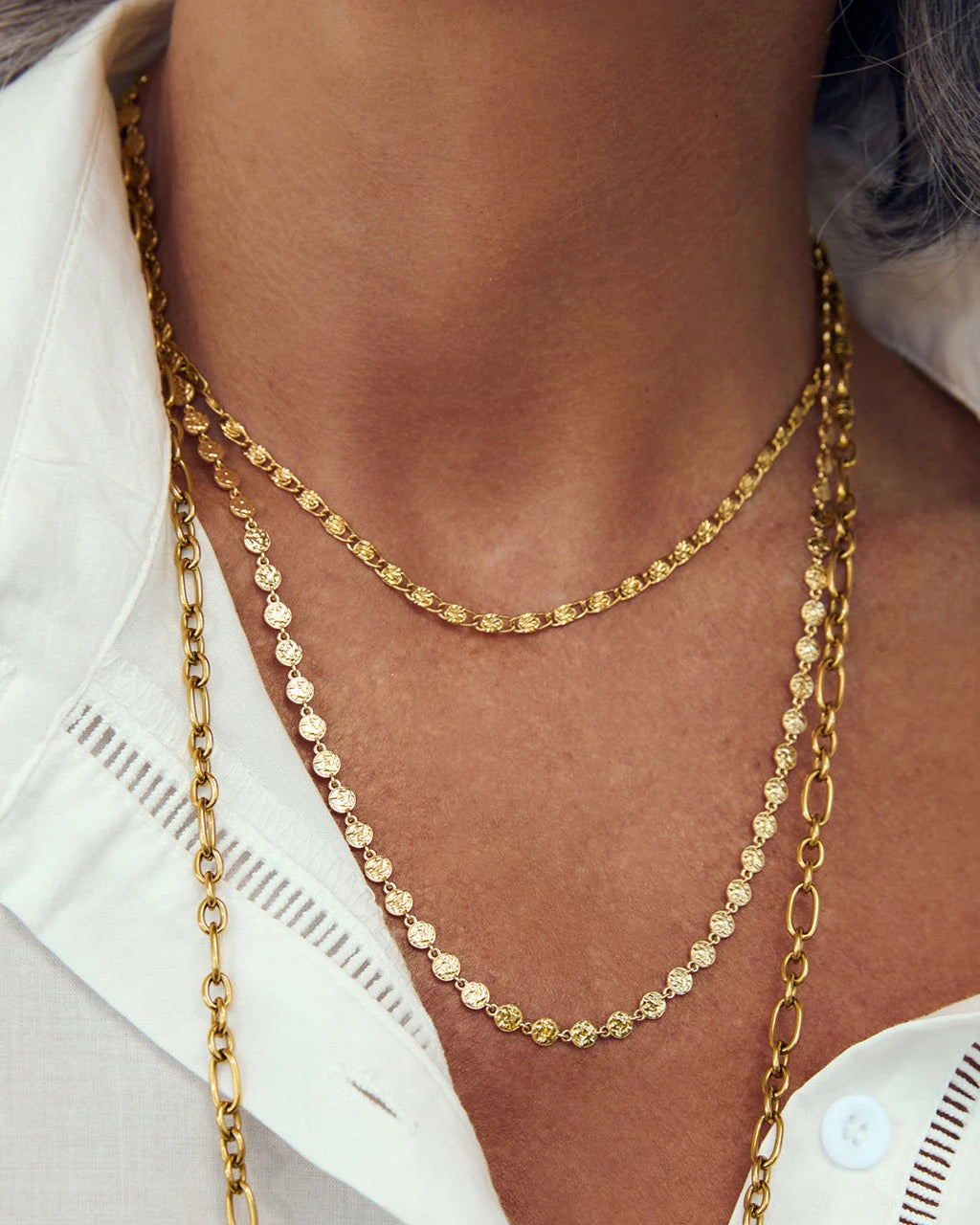 Arms of Eve - Atlas Gold Necklace
