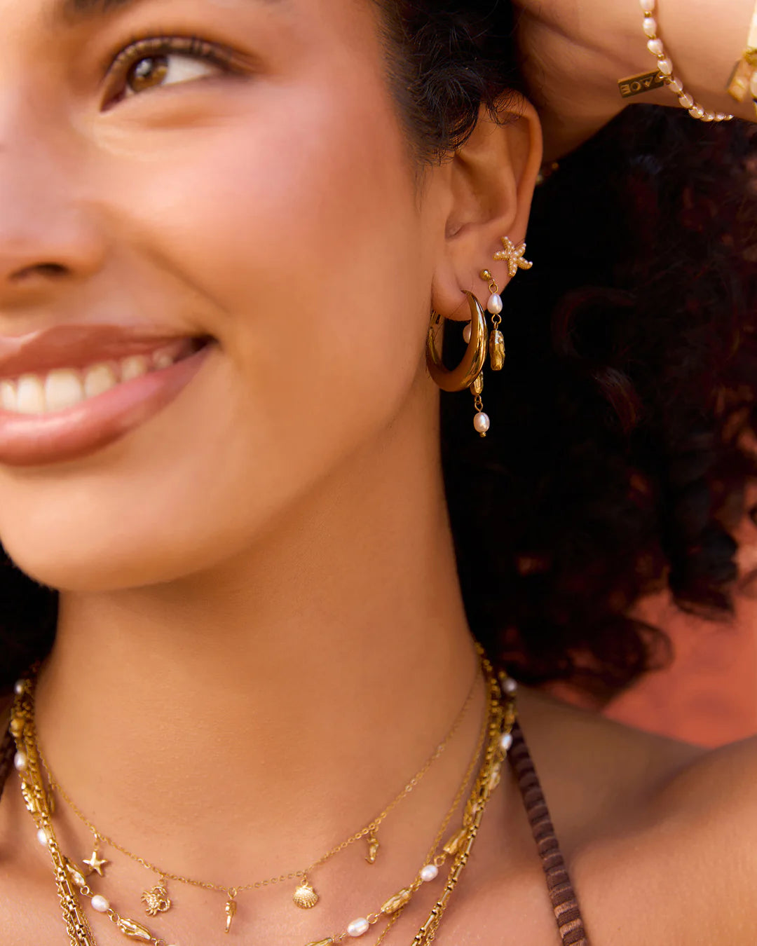 Arms of Eve - Malibu Pearl Earrings