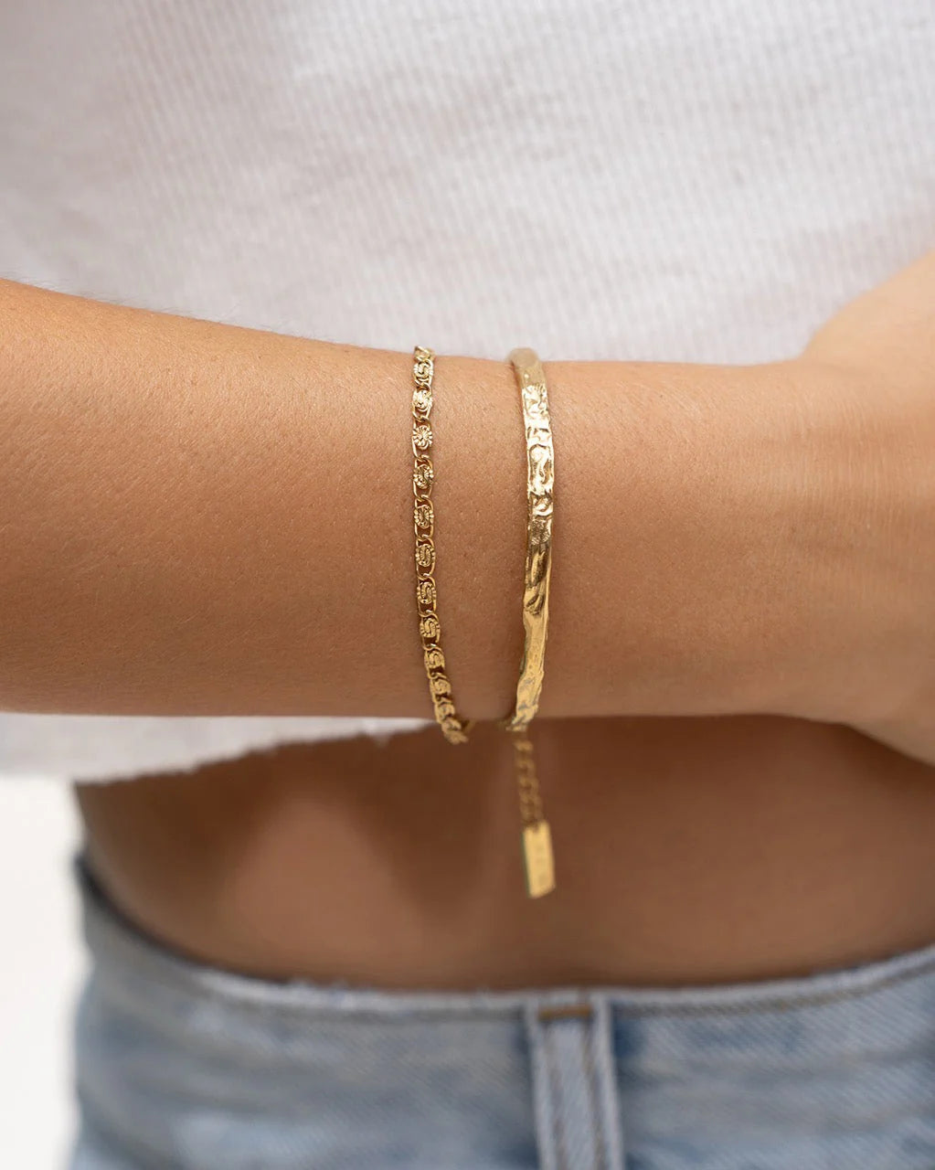 Arms of Eve - Helios Gold Cuff Bracelet