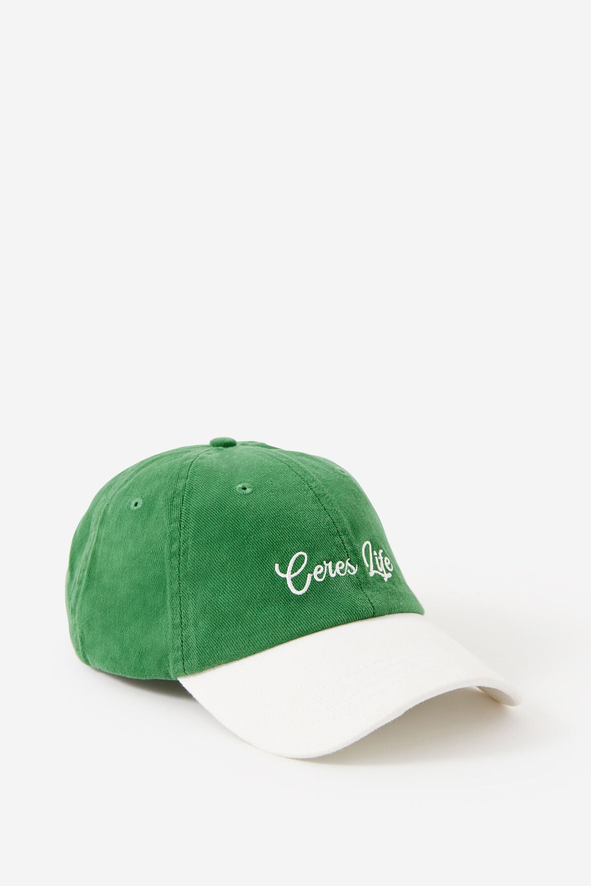 Ceres Life Pip Everyday Cap - Green/White