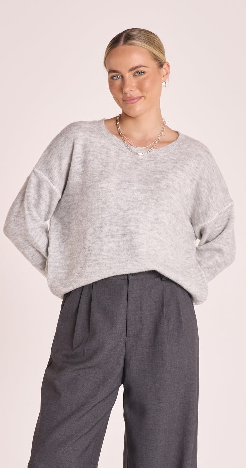 Feather and Noise Elodie Knit - Grey