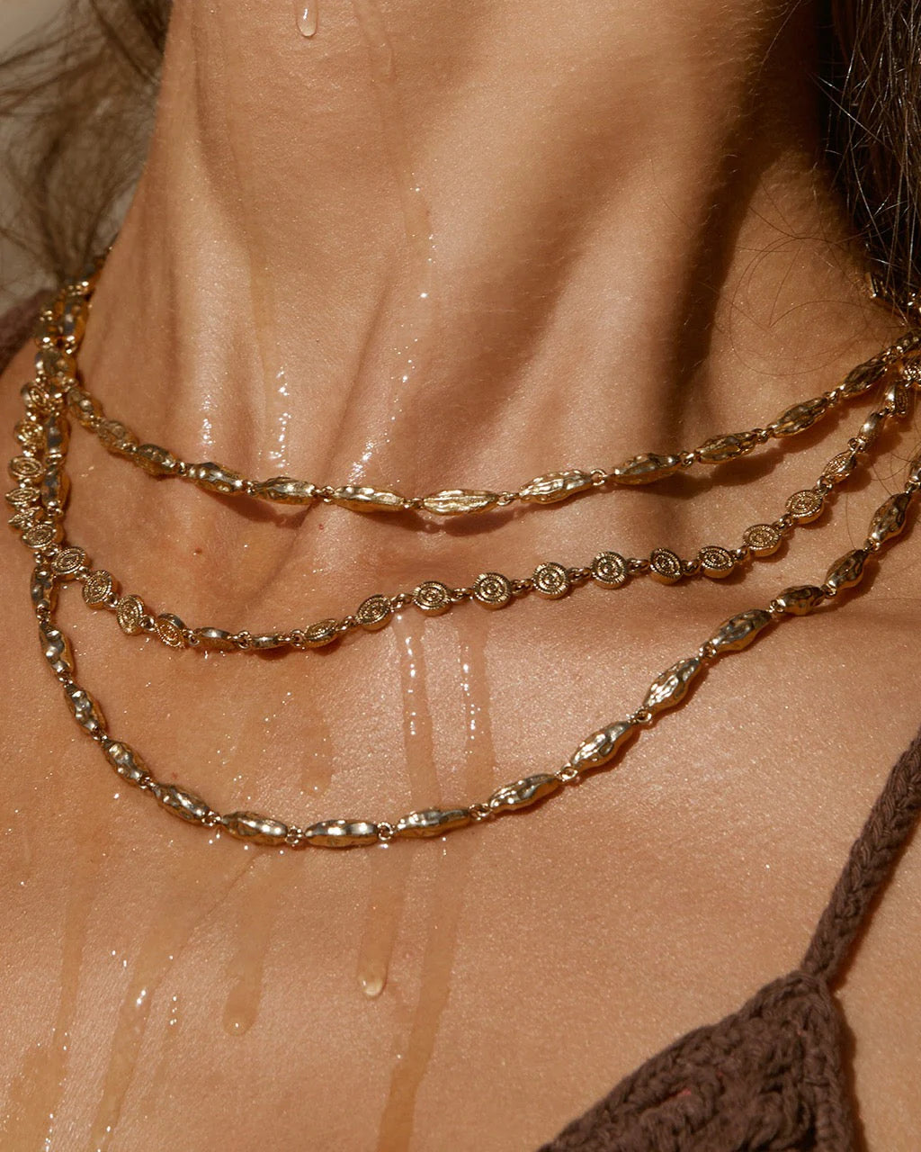 Arms of Eve - Gigi Gold Necklace